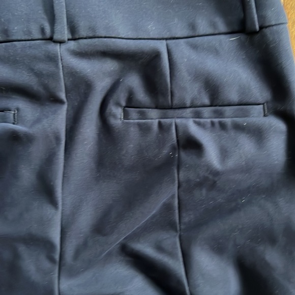 Ann Taylor Loft women size 4 Marisa skinny stretch dress pants navy blue - Picture 6 of 6